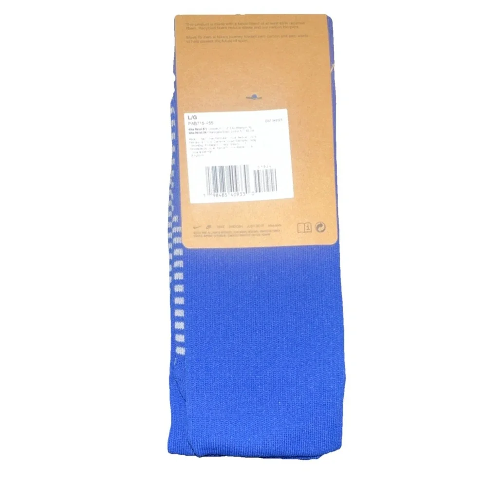 2N17/ Nike Barcelona Soccer Socks Blue Yellow White Size L/G